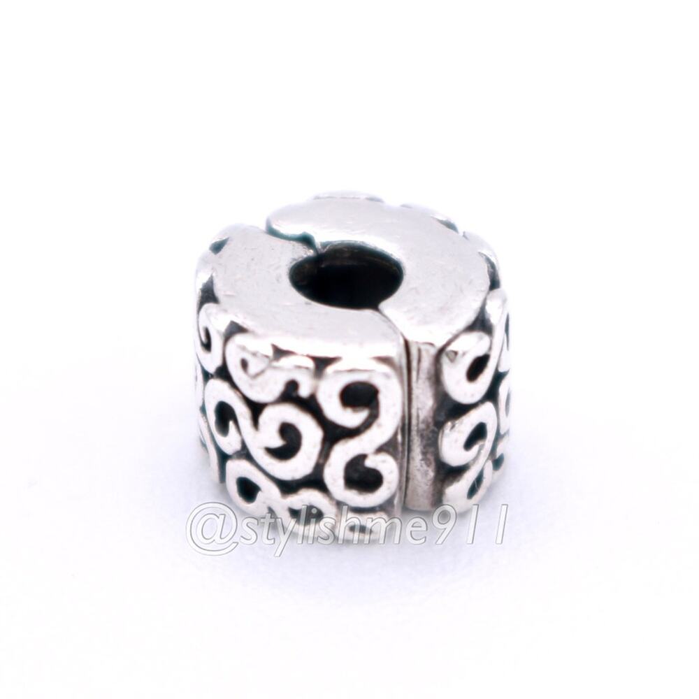 Authentic PANDORA  Swirls Clips - Picture 10 of 12
